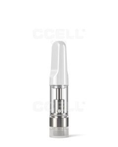 CCELL Glass Cartridge - Ceramic Tapered Mouthpiece 0.5ml - 100 Count