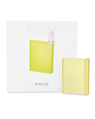 CCELL Palm 510 Thread Vape Battery with USB Charger 500mAh - Electric Yellow