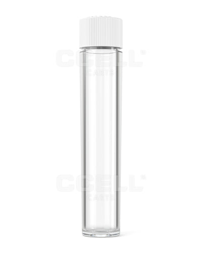 White Lid Child Resistant Vape Container 16mm - 500 Count